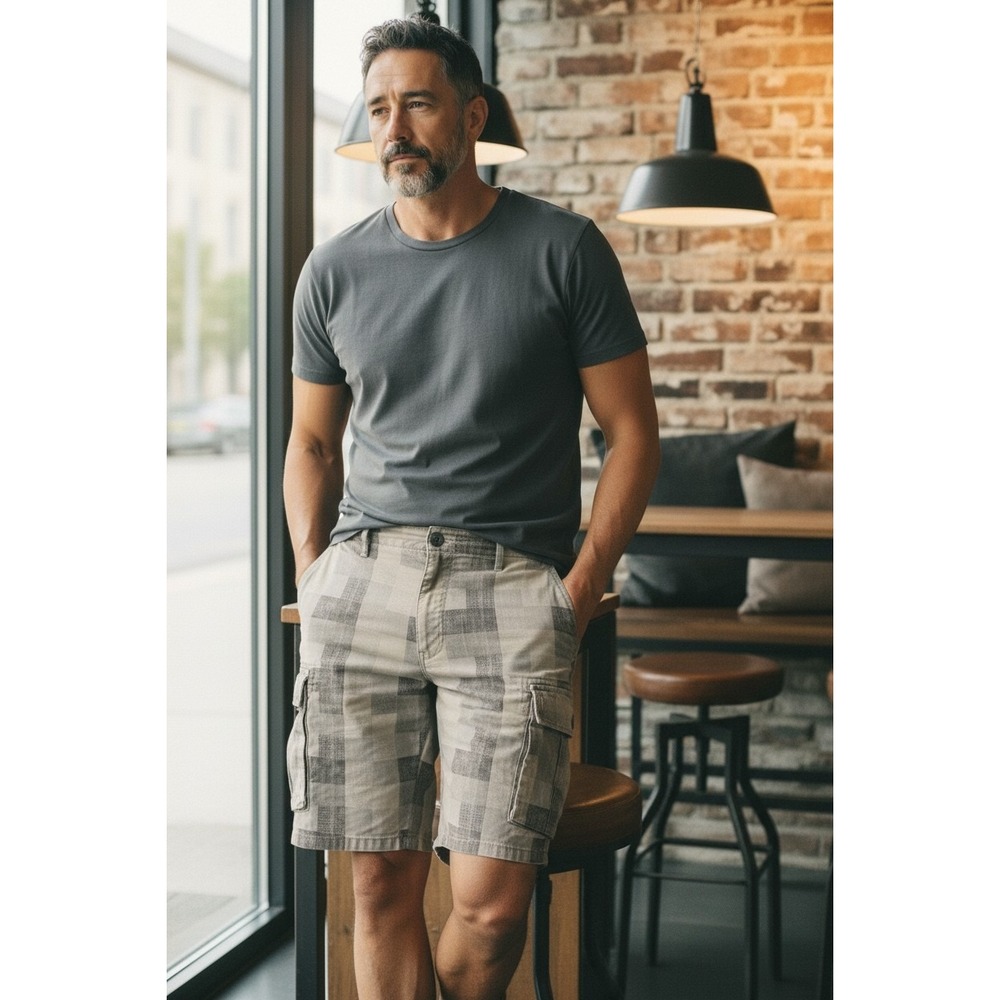 Levi's Strauss & Co Shorts Gray Size 40 Cargo